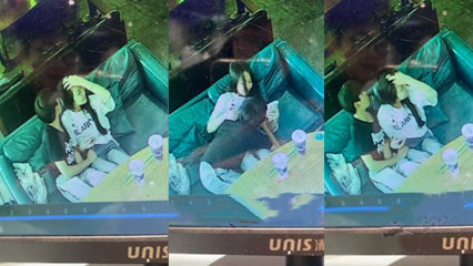 [亞洲無碼] [私人订制]绿帽奴自拍小母狗提前骚逼养护好，然后一起去跟单男吃饭。内裤被我扒了，下身真空和单男一起吃饭！到房间换上情趣内衣一起3P[31:00]